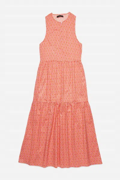 Deluc Women's Loreto Maxi Dress In Printed Pink