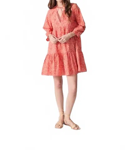Deluc Women's Mafra Printed Dress In Red