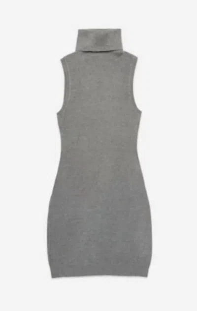 Deluc Women's Richard Turtleneck Dress In Grey In Gray