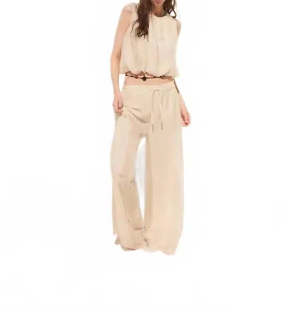 Deluc Strada Pants In Ecru In Neutral