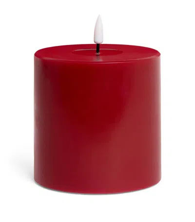 Deluxe Homeart Wax Led Candle