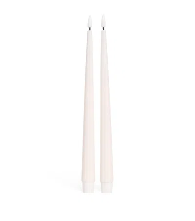 Deluxe Homeart Wax Led Dinner Candles