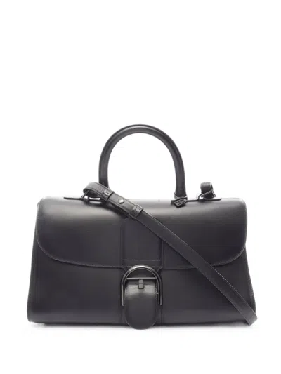 Pre-owned Delvaux 2010s Brillant Tote Bag In Black