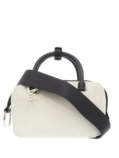 Pre-owned Delvaux 2015-2026 Mini Leather Cool Box Satchel In White