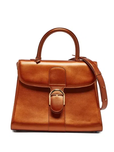 Pre-owned Delvaux 2024  Brillant Leather Buckle Bag