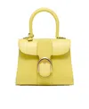 Delvaux Brillant Mini Handbag In Yellow