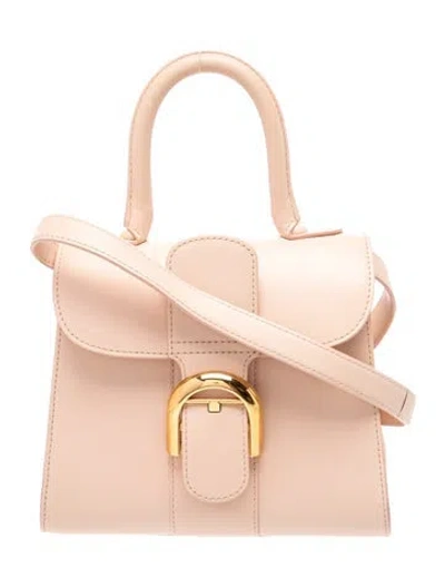 Pre-owned Delvaux Brillant Mini In Pink