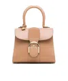 Delvaux Brillant Mini Shoulder Bag In Brown