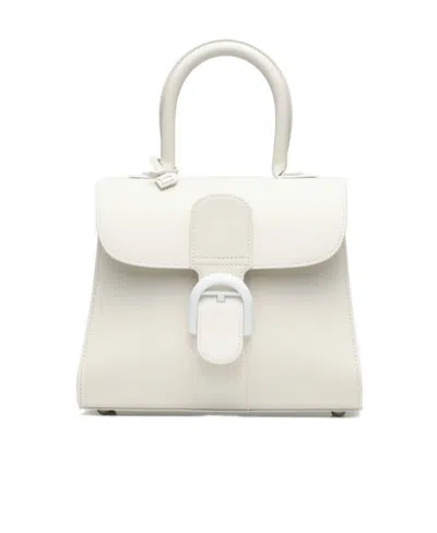 Delvaux Brillant Pm Shoulder Bag In White