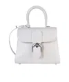 Delvaux Brilliant Pm Clamshell Shoulder Bag In White