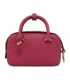 Delvaux Double Handle Shoulder Bag In Red