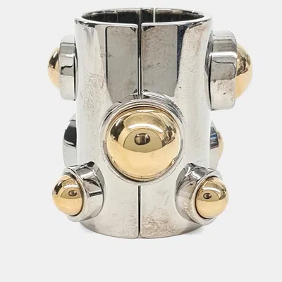 Pre-owned Delvaux Gold & Silver Tone Wandering