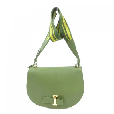 Pre-owned Delvaux Handbag Shoulder Bag () In Green