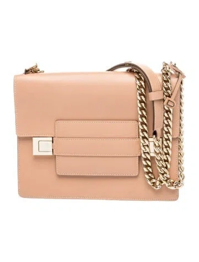 Pre-owned Delvaux Leather Crossbody Bag In Brown