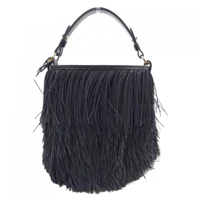 Pre-owned Delvaux Leather Handbag () In Black