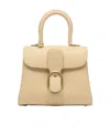 Delvaux Logo Shoulder Bag In Nude