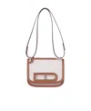 Delvaux Logo Shoulder Bag In White