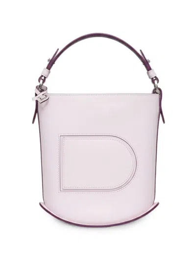 Delvaux Pin D Bucket Bag In Pink