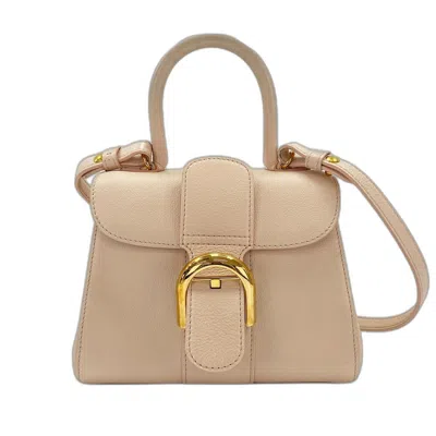 Pre-owned Delvaux Pink Handbag Shoulder Bag ()