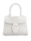 Delvaux Structured Tote Bag In Weiss