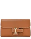 Delvaux Vegetal Grained Calfskin Leather Simplissime Wallet (authentic Pre-loved)