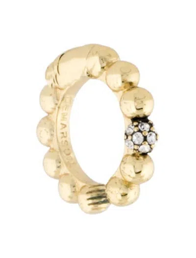 Pre-owned Demarson Crystal Ear Cuff In Multicolor