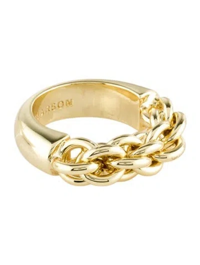 Pre-owned Demarson Dylan Chain Ring In Multi