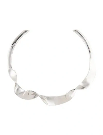 Pre-owned Demarson Livy Collar Necklace, 14" In Multi