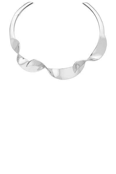 Demarson Livy Collar Necklace In Silver