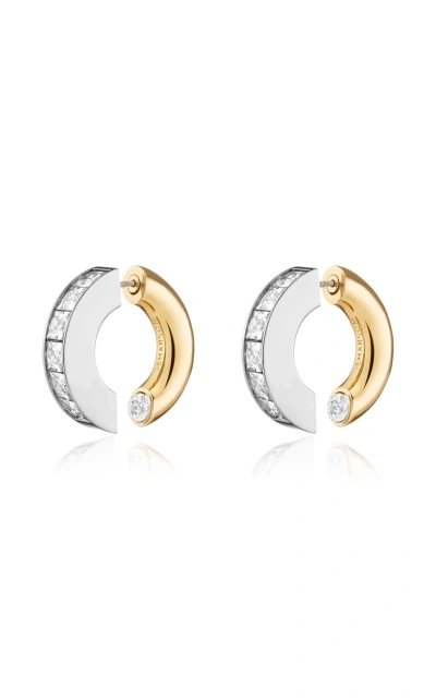 Demarson Lola Crystal 12k Gold-plated Earrings