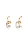 Demarson Marisa Mini Gold-plated Crystal Earrings