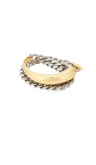 Demarson Maude Wrap Bracelet In Gold