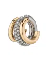 Demarson Maye Triple Hoop Earcuff In Gold