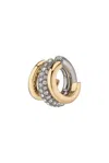 Demarson Maye Triple Hoop Earcuff In Gold