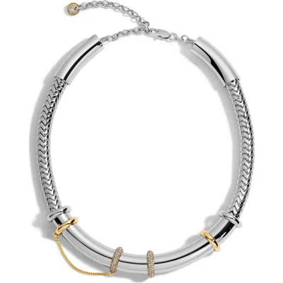 Demarson Mila Necklace In Metallic