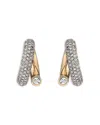 Demarson Maye Triple Hoop Earcuff In Gold