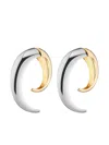 Demarson New York Kiki Curved Two-tone Earrings