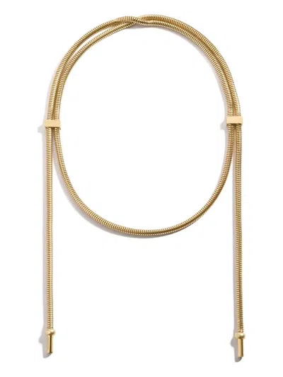 Demarson New York Laina Layered Necklace In Gold