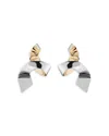 Demarson Phaedra Twist Drop Earrings In Metallic