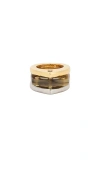 Demarson Primo Stackable Ring Set Of 3 In Gold