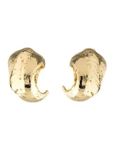 Pre-owned Demarson Shell Drop Earrings In Multi