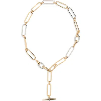 Demarson Theo 2.0 Paper Clip Chain Necklace