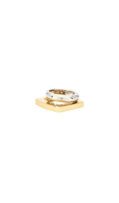 Demarson Tina Ring In Metallic Gold