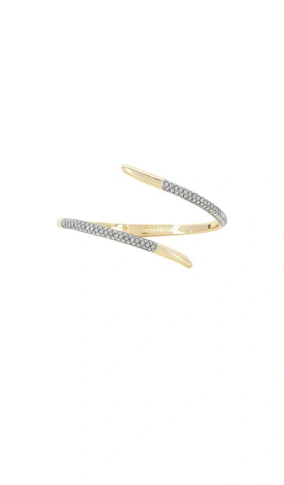 Demarson Vesey Cuff Bracelet In Gold