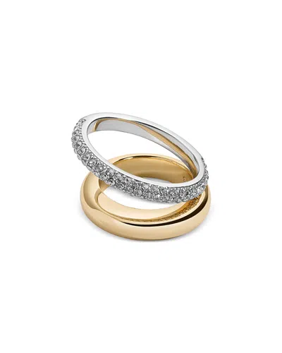 Demarson Vida Pave Ring In Two Tone