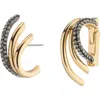 Demarson Whitley Crawler Ear Cuff Set In Gold