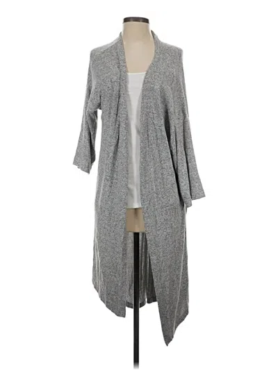 Pre-owned Demdaco Cardigan Sweater In Gray
