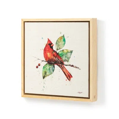 Demdaco Cardinal Collection Cardinal Wall Art - 12in In White