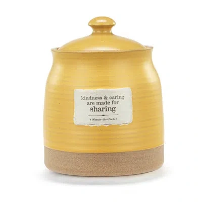 Demdaco Kindness Hunny Pot - 16oz In Yellow