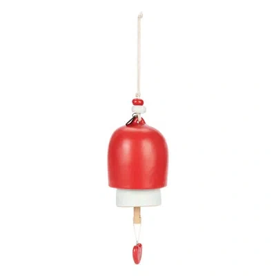 Demdaco Love Inspired Holiday Bell - 3x6in In Red